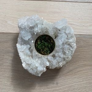 Quartz Crystal Candle Votive